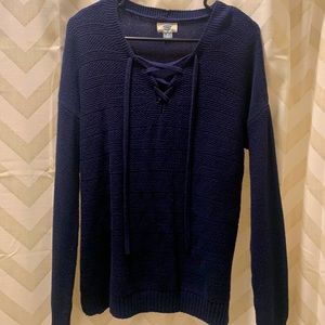 Old Navy Tie-Up Sweater